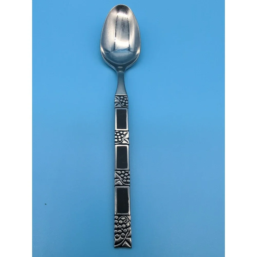 EKCO Eterna Madre Stainless Steel Flatware Japan- Set Of 10 Teaspoons